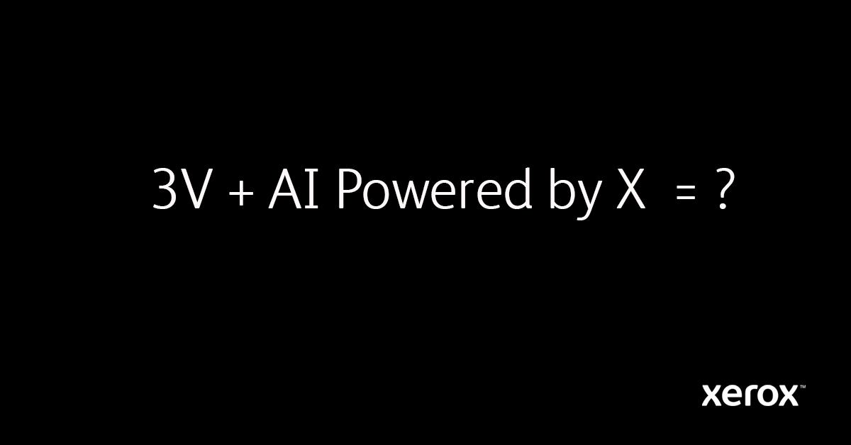 Xerox's tweet photo. Can you solve the equation? Tune in today at 1:15 PM EST to find out the answer. #PrintWins https://t.co/es6uUokrtc