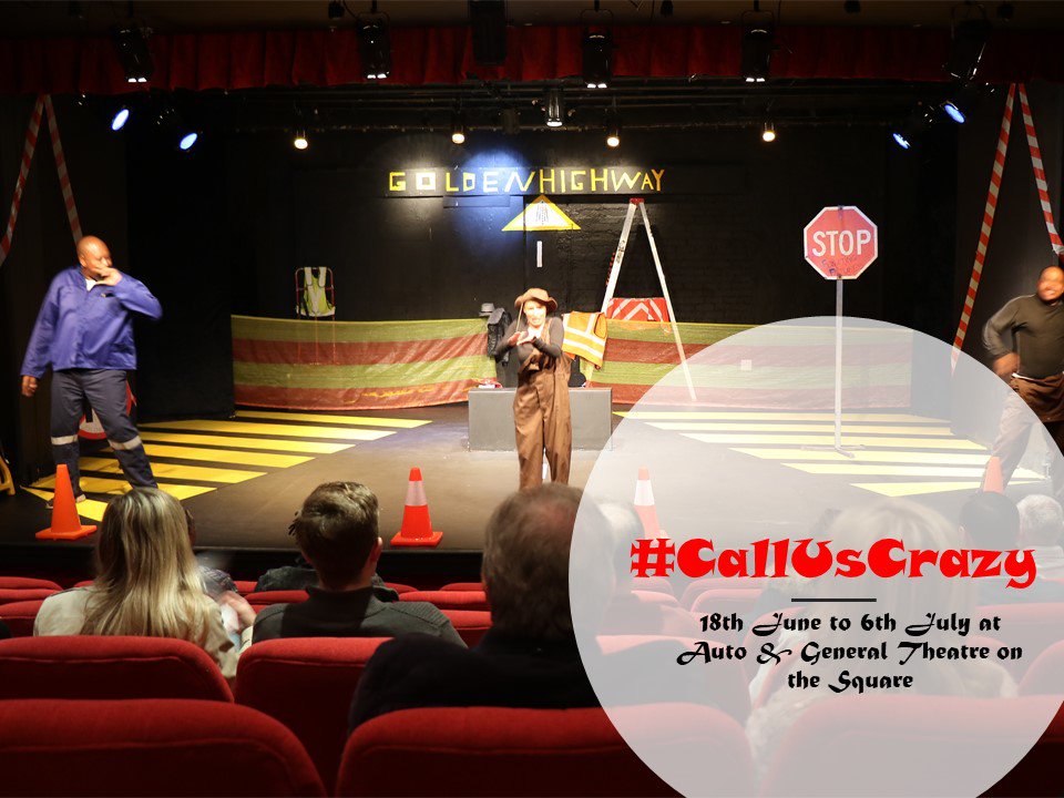 We give #SouthAfrica a cheap medicine of laughter from 18th June to 6th July at Auto &amp; General Theatre on the Square.

#CallUsCrazy