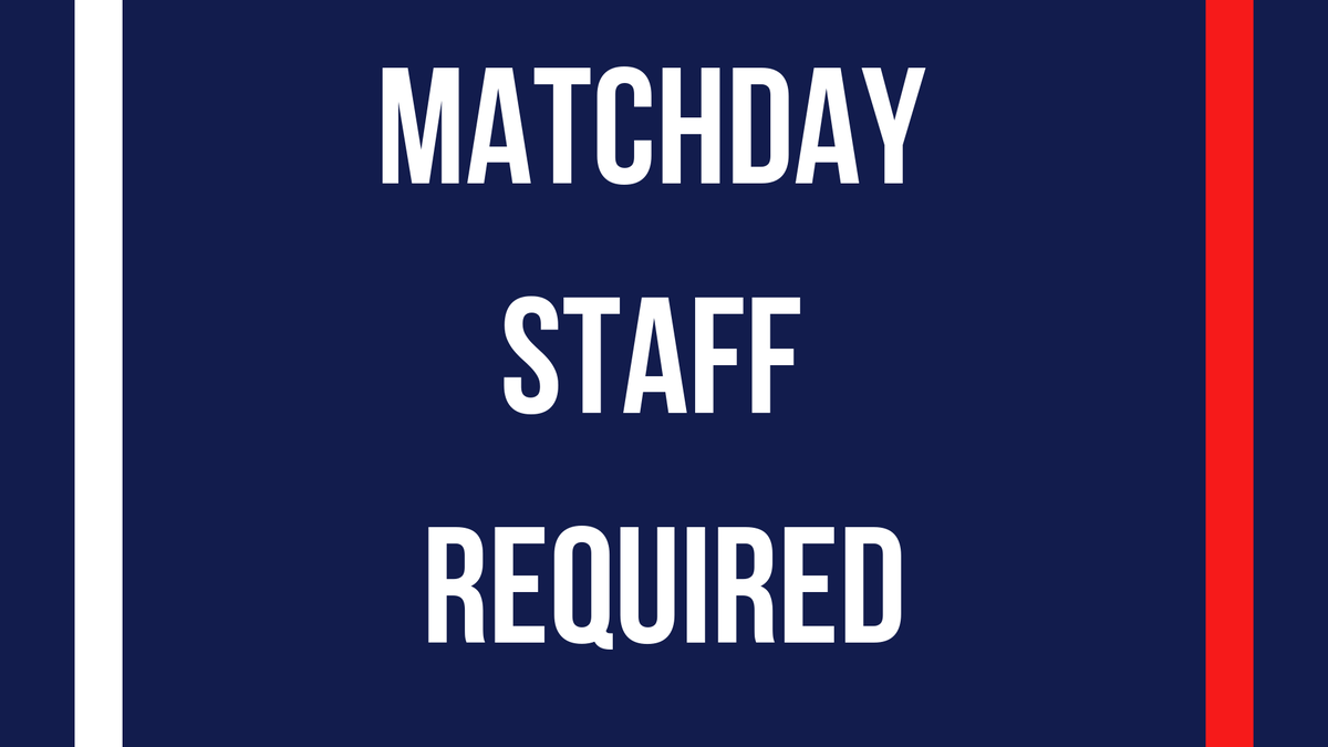 RossCounty's tweet photo. Ross County FC are now looking for Matchday Staff to assist with a range of duties at our home matches. This will include working evenings &amp; weekends. If this is of interest please email info@rosscountyfootballclub.co.uk 
#StaggiesTogether #Staggies https://t.co/BYyzi4p51y