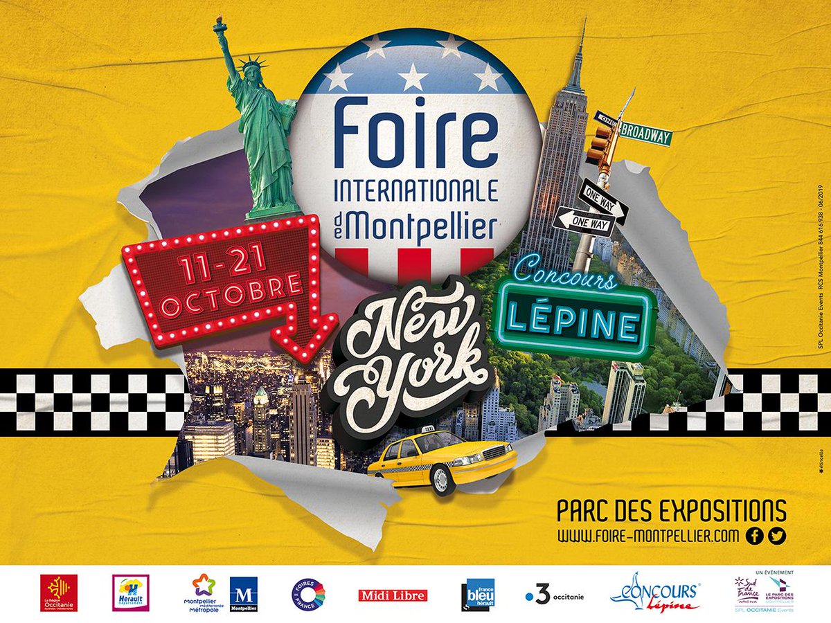 Foire de Montpellier (@foiremtp) on Twitter photo Nouveau thème, nouveau visuel pour la <a href="/foireMTP/">Foire de Montpellier</a> ! Rdv du 11 au 21 octobre 2019 #FoireDeMontpellier Nouveau thème, nouveau visuel pour la <a href="/foireMTP/">Foire de Montpellier</a> ! Rdv du 11 au 21 octobre 2019 #FoireDeMontpellier