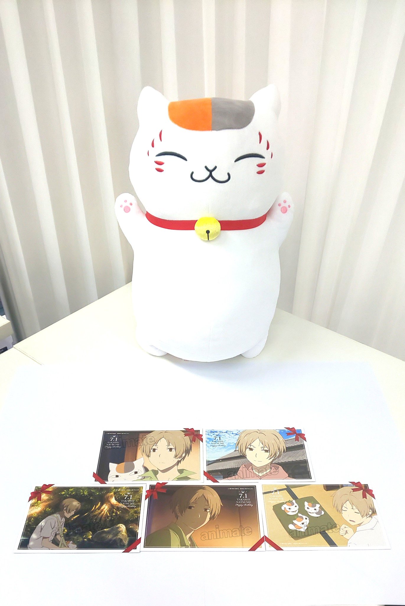 夏目友人帳 「夏目貴志バースデーフェア2019」 アニメイト特典