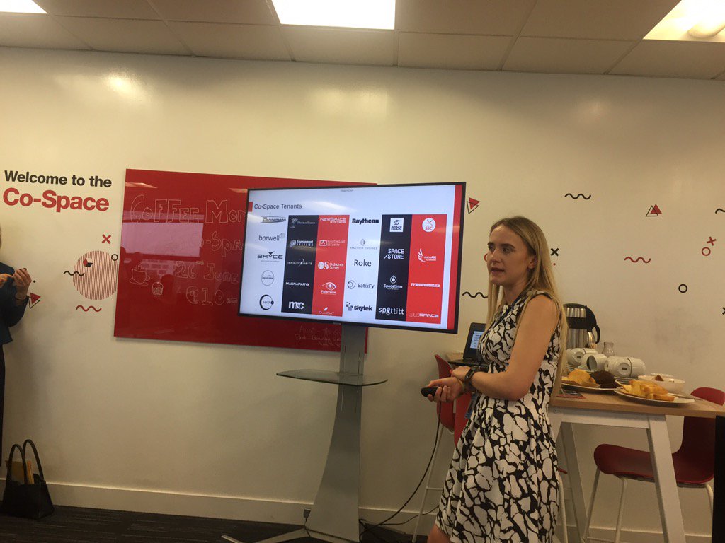 Lots of <a href="/SatAppsCatapult/">Satellite Applications Catapult</a> Co-Space tenants, a great place to be based in Harwell.