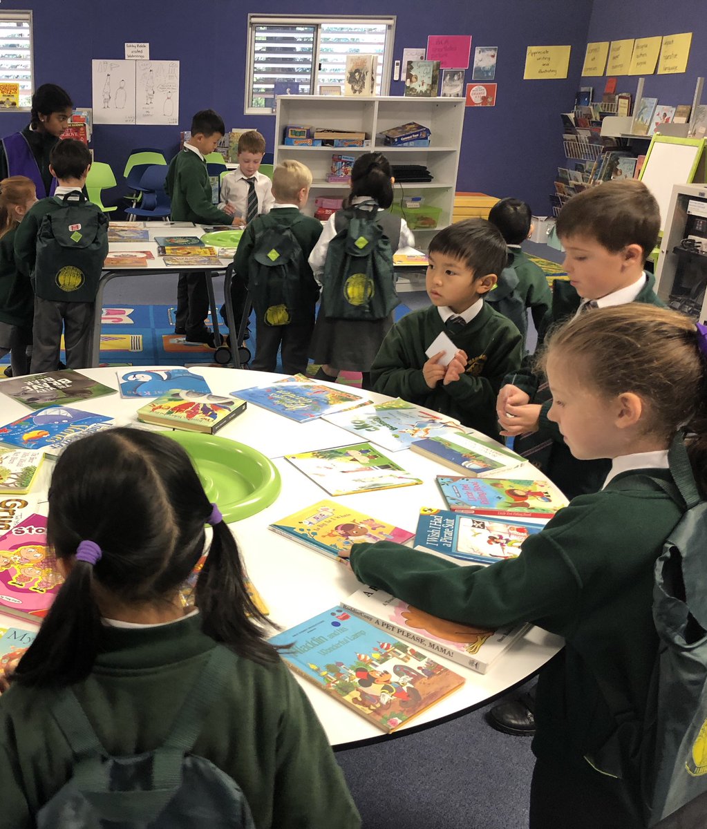 CynthiaGroves2's tweet photo. #GreatBookSwap @WPSbushschool Lots of happiness in K-2 and new favourite books. Thanks to our student librarians for helping out! Years 3-6 Book Swap tomorrow #wahroongaproud https://t.co/e8bz80sv3y