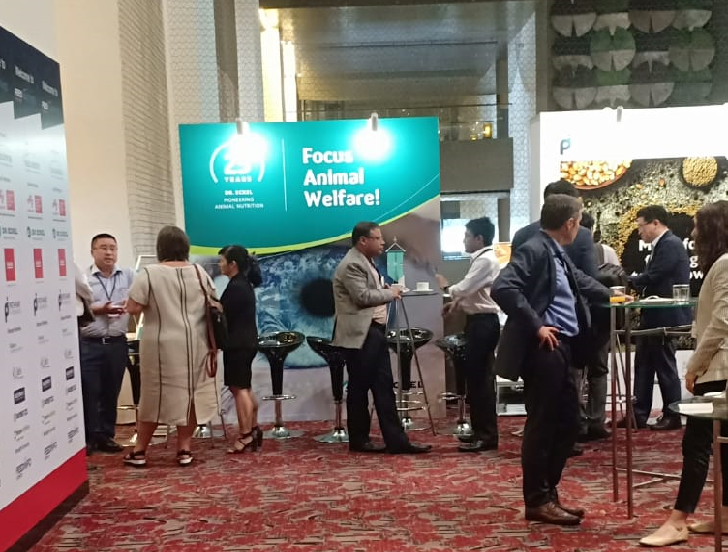 Dr_Eckel's tweet photo. 1st day of #FAA19 - we're right on the spot and it's great! See you at #MilleniumHiltonBKK #Feedadd19 #FeedInfo #AnimalWelfare #FAA #feedadditives #Itstartswithfeed https://t.co/Ax6Iv0g9ZA