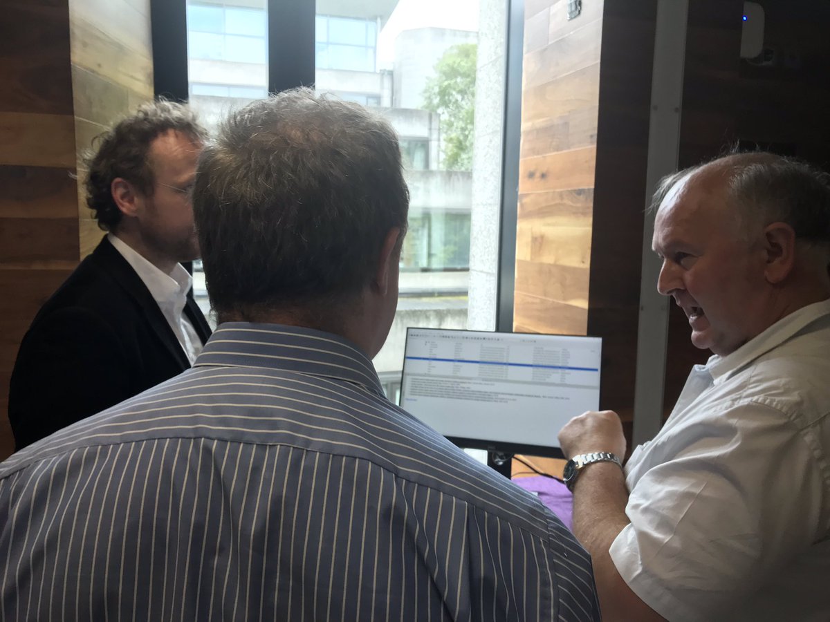 DunneSiobhan's tweet image. All the chats. Great conversations at the demonstrator session @TLRHub Part of the #liber2019 workshop #libtech with @adaptcentre #libraryinnovation #researchmatters