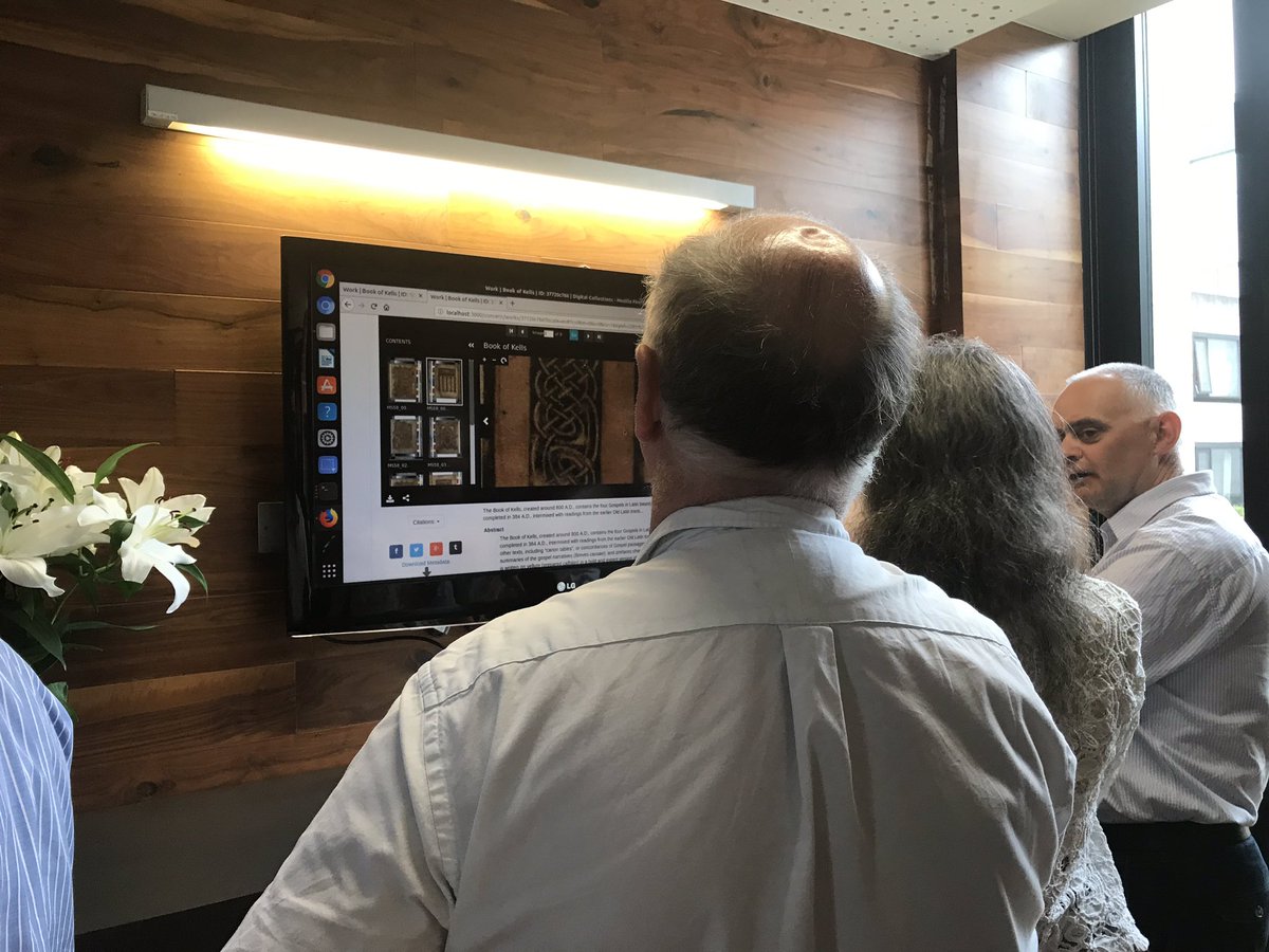 DunneSiobhan's tweet image. All the chats. Great conversations at the demonstrator session @TLRHub Part of the #liber2019 workshop #libtech with @adaptcentre #libraryinnovation #researchmatters