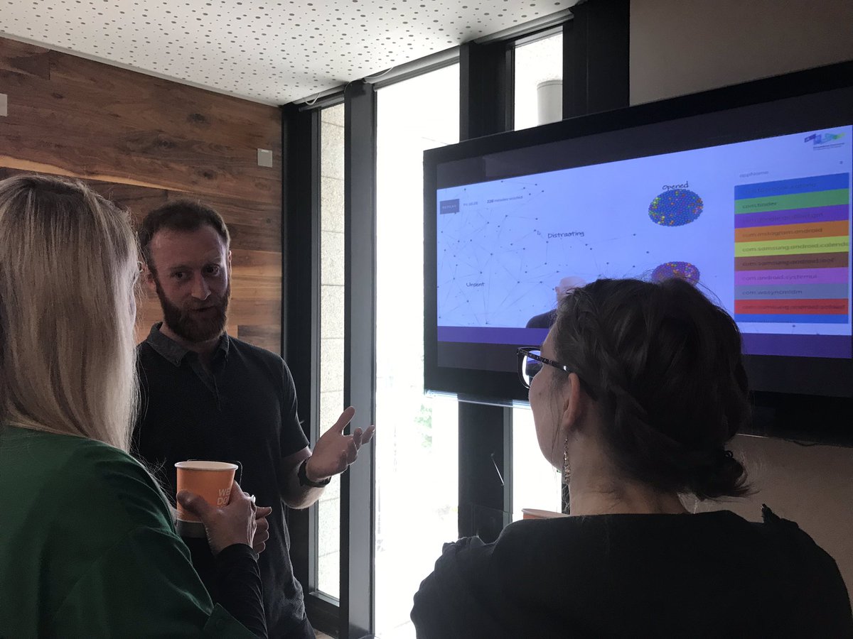 DunneSiobhan's tweet image. All the chats. Great conversations at the demonstrator session @TLRHub Part of the #liber2019 workshop #libtech with @adaptcentre #libraryinnovation #researchmatters