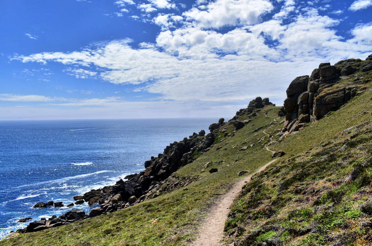 Porthgwarra cove #Cornwall #cove #fishing #hamlet #coast #granite #geology