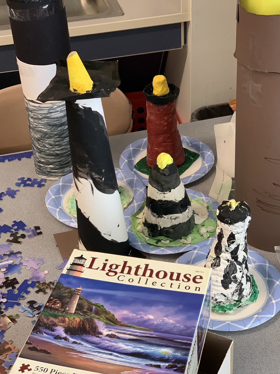 AshliHastings's tweet photo. My students’ NC Lighthouse projects were amazing!! #lpeswake #cultivatinglearning https://t.co/A4XxCbPdF2
