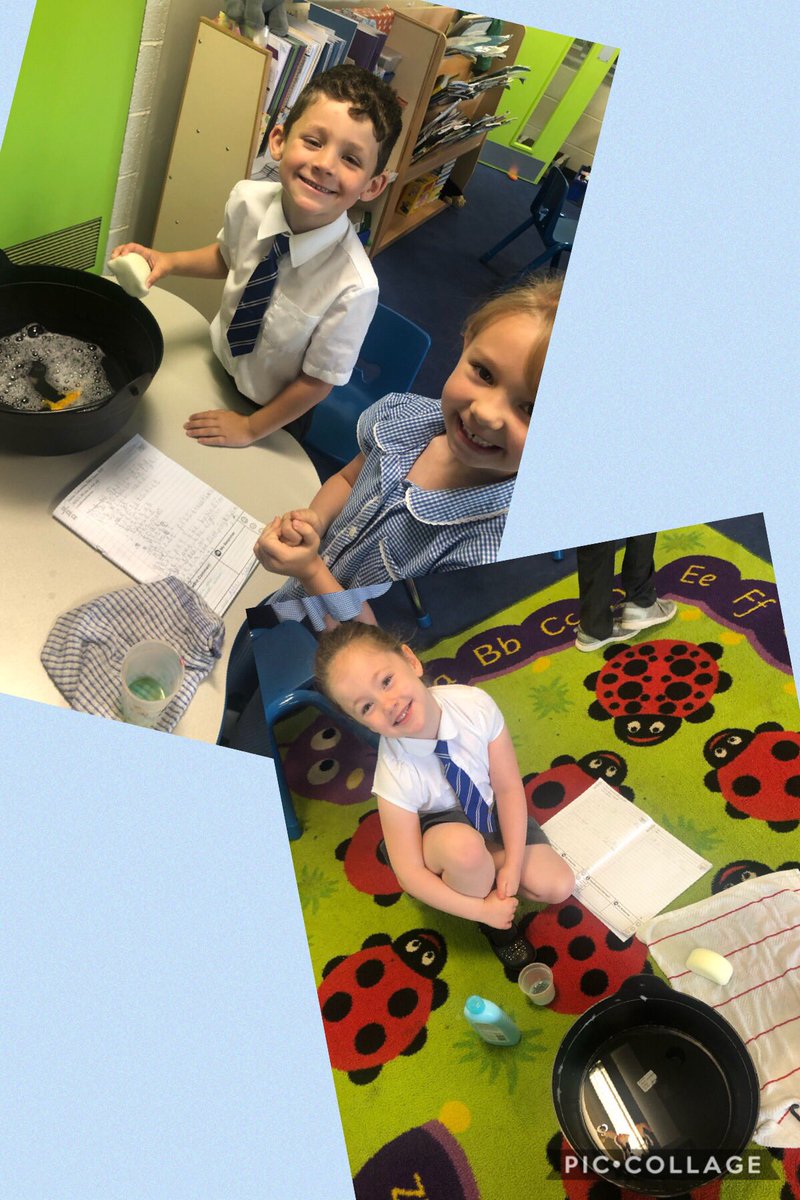 MissFryett's tweet photo. Year 1 have had bubbles of fun this morning, following the instructions they wrote for how to bath an animal! 🐯🐰🦁 @Bowness_Primary https://t.co/JMsKPfvsTr