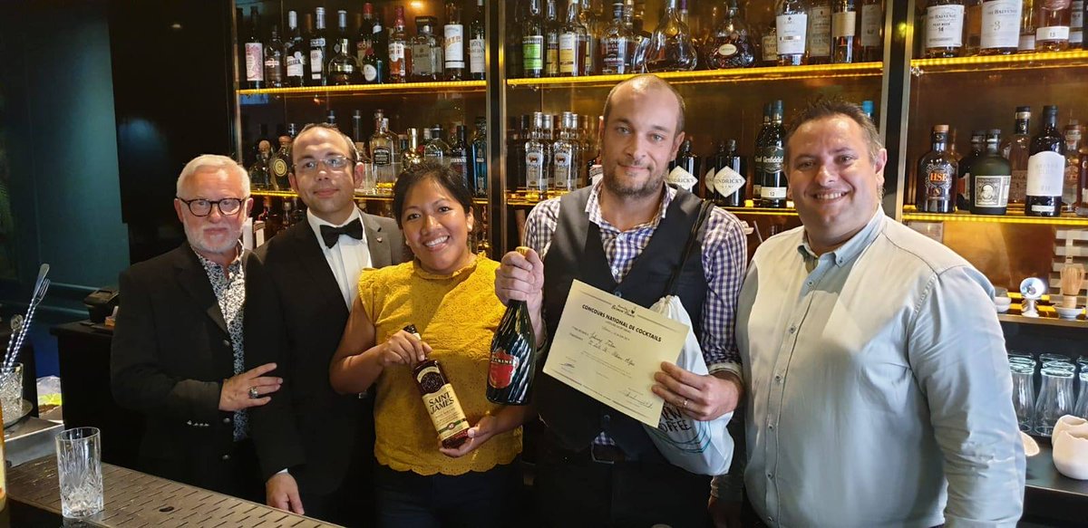 lescrayeres's tweet photo. Félicitations à notre Chef Barman Jean Charles Kranzmann qui a remporté la 3ème place au Concours National de Cocktails organisé par l'@AssoBarmenFr ! #lescrayeres https://t.co/Pjd3Acm8Im