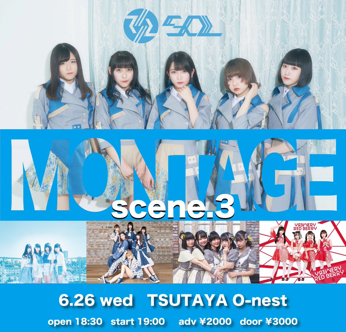 SFM_LTG's tweet photo. #ShineFineMovement☀️
本日6/26（水）
「MONTAGE scene.3」
渋谷・TSUTAYA O-nest
開場18:30 / 開演19:00
当日3000円（+1D）
☀️ルミナス衣装で登場します！
https://t.co/WYE5HNpV2K https://t.co/jPIuQNfzLl