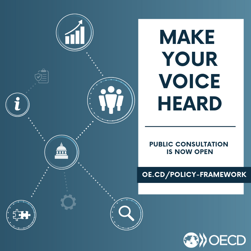 OECDgov's tweet photo. What do you think are the future challenges for #PublicGovernance? Take our survey & contribute to the OECD Policy Framework on Sound Public Governance!
Survey: https://t.co/YuuLMdOEgZ
🗓️ Deadline 31 August 2019
#GOVmatters #FutureOfGov https://t.co/4sFsMiZ8te