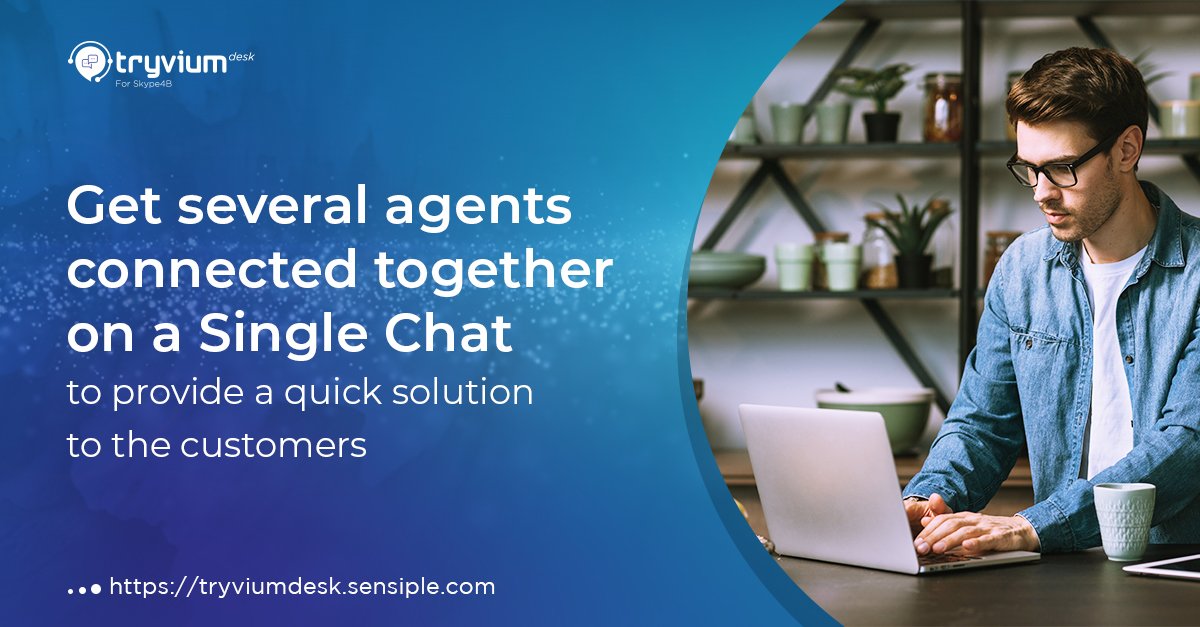 sensiple's tweet image. Work together as a team to serve your customers! Tryvium Desk allows multiple experts to address the customers’ issue . 
For more, Visit: tryviumdesk.sensiple.com/features

#CustomerExperience #ServiceDeskSolution #IVRIntegration #RealTimeReporting
