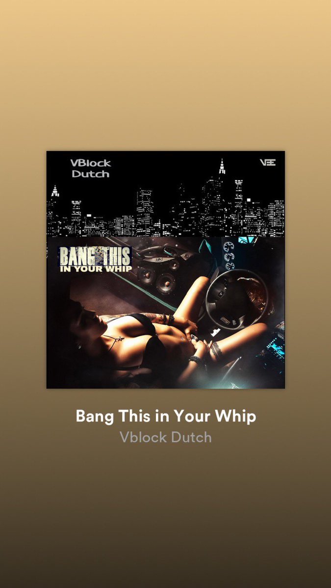 vblockthedon's tweet photo. BANG THIS IN YOUR WHIP https://t.co/kDua8J2Uie #NewMusicAlert #bangthisinyourwhip #vblockdutch #HipHopMusic #vblockent https://t.co/pc2UtUxD5U