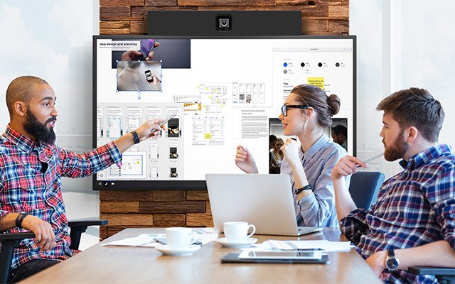 Simplicity in commercial applications, for conferencing or signage the @NEC_Display_UK #LFD C Series integrates seamlessly for a sleek professional presentation. bit.ly/2IHH8Uc