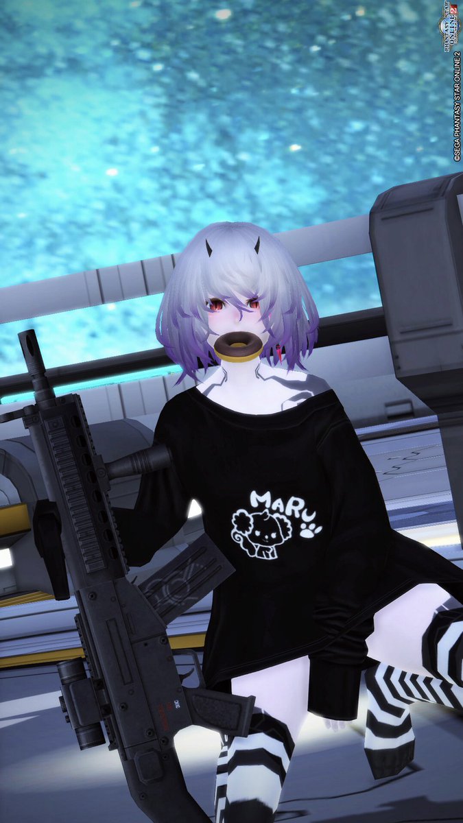 甘党タルト Pso2 アンニュイボブヘアーgv可愛い ヾ ﾉｷｬｯｷｬ そしてaライフルポーズもゲットしました メンテの日なのでをss貼る