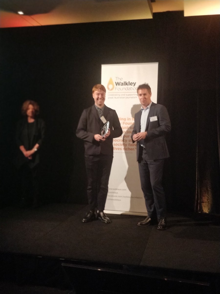 Congrats also to <a href="/olgordon/">Oliver Gordon</a> !!! Best longform at <a href="/walkleys/">Walkley Foundation</a> midyears for his <a href="/BackgroundBrief/">Background Briefing</a> on segregation at an Alice Springs hotel.