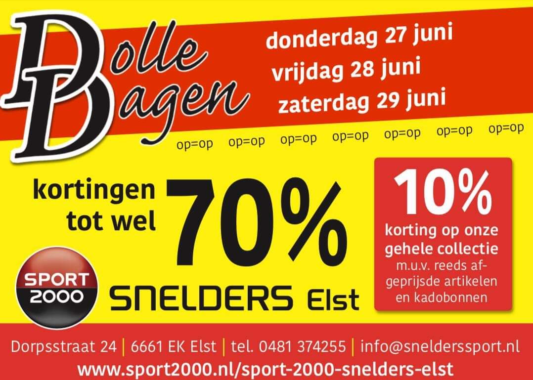 Sport 2000 Snelders (@snelderssport) on Twitter photo 