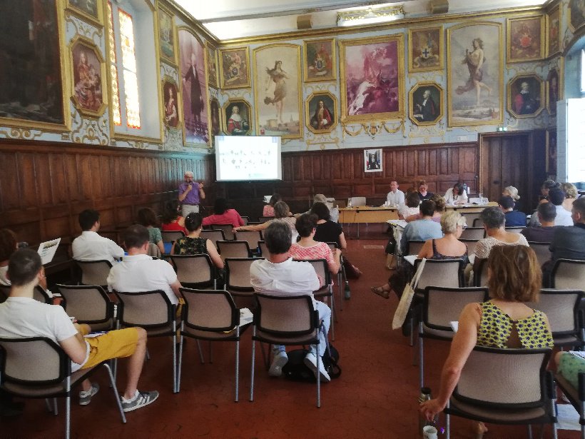 PictoAccess's tweet image. "Il est très important q l'info d'#accessibilité soit valorisée sur les sites internet des lieux touristiques . C pourquoi la @DGEntreprises a noué un partenariat avec @PictoAccess qui répond à ce besoin"  Luc THULLIEZ, en charge de la marque #DestinationPourTous, @DGEntreprises