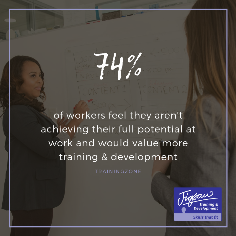 Jigsaw_Group's tweet photo. #WednesdayWisdom... training plays a major part in helping organisations to improve business performance and retention. Read more at https://t.co/Ts5MsdvWtk #TrainingAndDevelopment #EmployeeEngagement https://t.co/oDuo1gbzh2