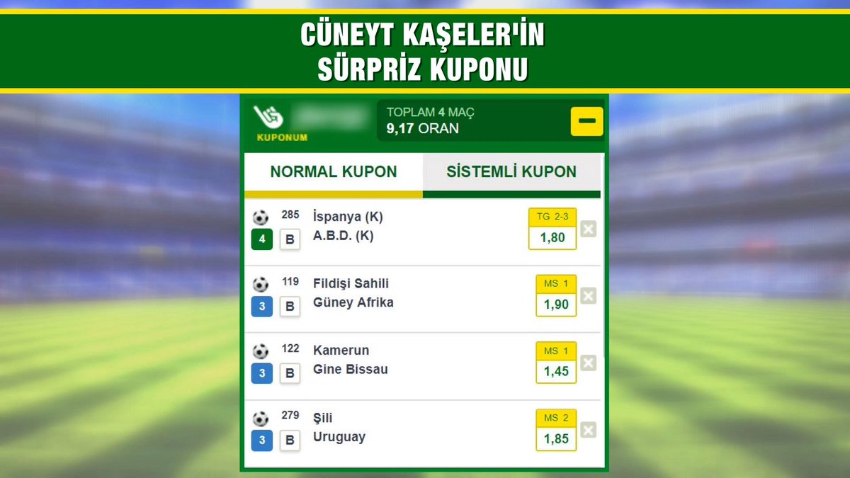 CEPLERİ DOLDURMAYA DEVAM! 😉💸

Kazandıran program Tahmin+'ta <a href="/cuneytkaseler/">Cüneyt Kaşeler</a>, Life+ izleyicileriyle paylaştığı iki kuponuyla da tam isabet sağladı! 🤟😎

Tahmin+, her gün saat 14.00'te Life+ ekranlarında! Bekleriz... 👍