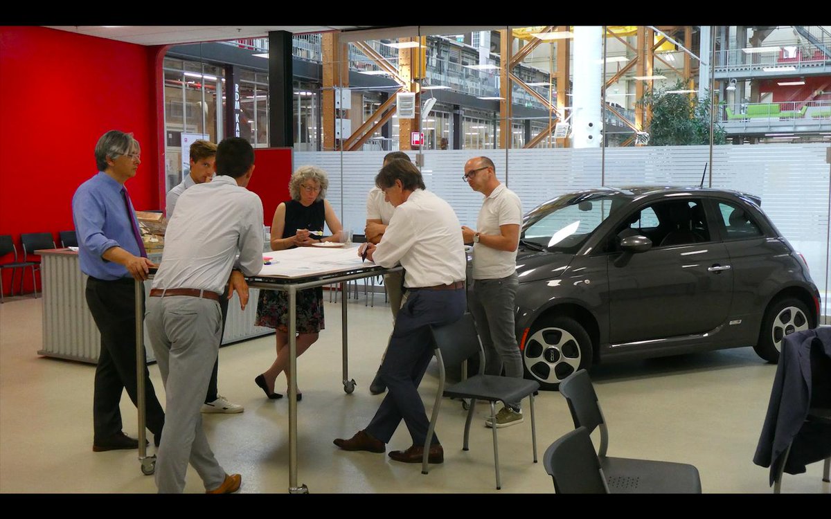 baxcompany's tweet photo. The 2nd #OPTEMUS #UrbanMobility workshop took place @RDMRotterdam yesterday, with speeches from Frank Rieck of @AVERE_EU, Sonja Munnix of @RVO_Nederland & our Founder Laszlo Bax. "The lack of carmakers in NL has made the Dutch charging market open, competitive & interconnected". https://t.co/6nGOdGt3RS