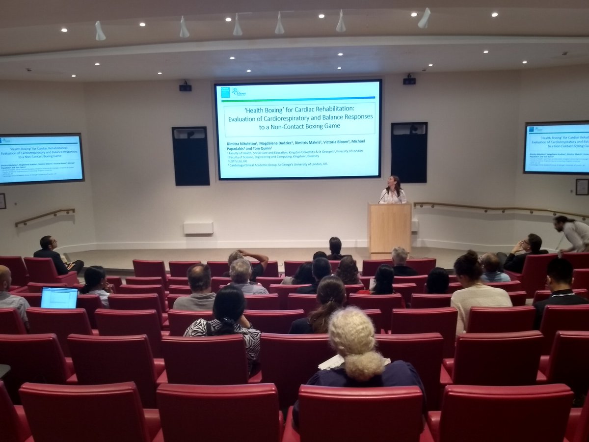 IETHealthTech's tweet image. Penultimate Poster &apos;Health boxing for cardiac rehabilitation: evaluation of cardiorespiratory and balance responses to a non-contact boxing game&apos; by D Nikoletou, M Dudziec, D Makris, V Bloom, M Papadakis and T Quinn @KingstonUni @KingstonSEC @StGeorgesUni
#Human_Motion_Analysis