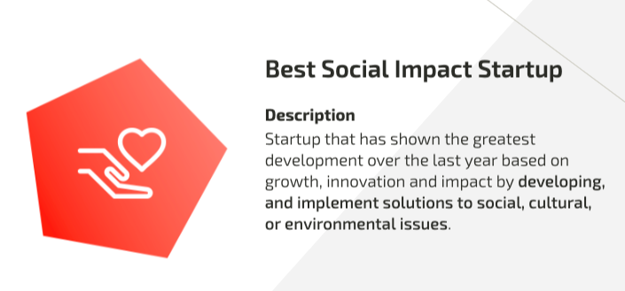 SESAwards's tweet photo. @ComLgbt received a nomination!

@Startup_Awards @x_twentythree @X00LAB 
Click here to see how the competition works ➡️ https://t.co/tzWV4BzStY 

#startups #competition #awards #SESACandidate #entrepreneurship #founders #bestsocialimpact https://t.co/BnLa610orQ