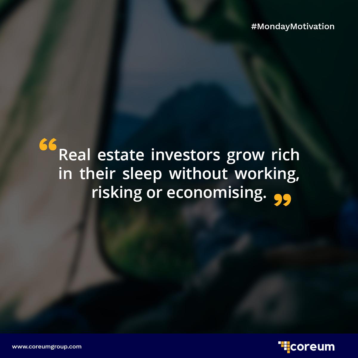 CoreumRE's tweet photo. You cannot go wrong with real estate at Coreum.
Co-invest with us today, sit-back and watch your money grow.
#MondayMotivatio #CoreumRE https://t.co/33CongEamN