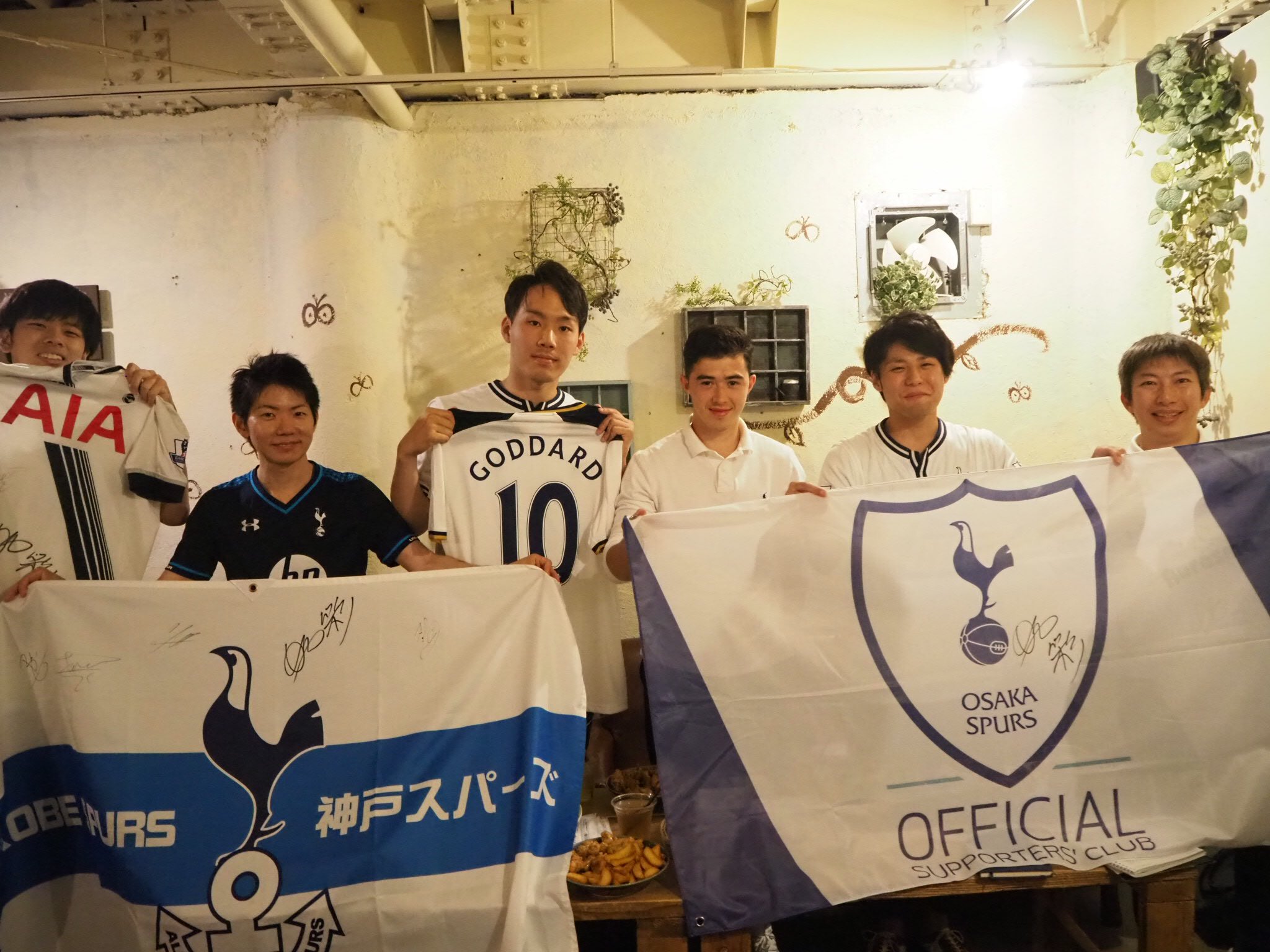 大阪スパーズ Thank You Very Much Goddardcy Words Can T Describe How Grateful We Are Coys Cantsmilewithoutyou サイ ゴダード選手と最高の２日間を過ごしました 食事会とサイ選手と重矢さん Step a サイ選手のトレーナー のトークショーで