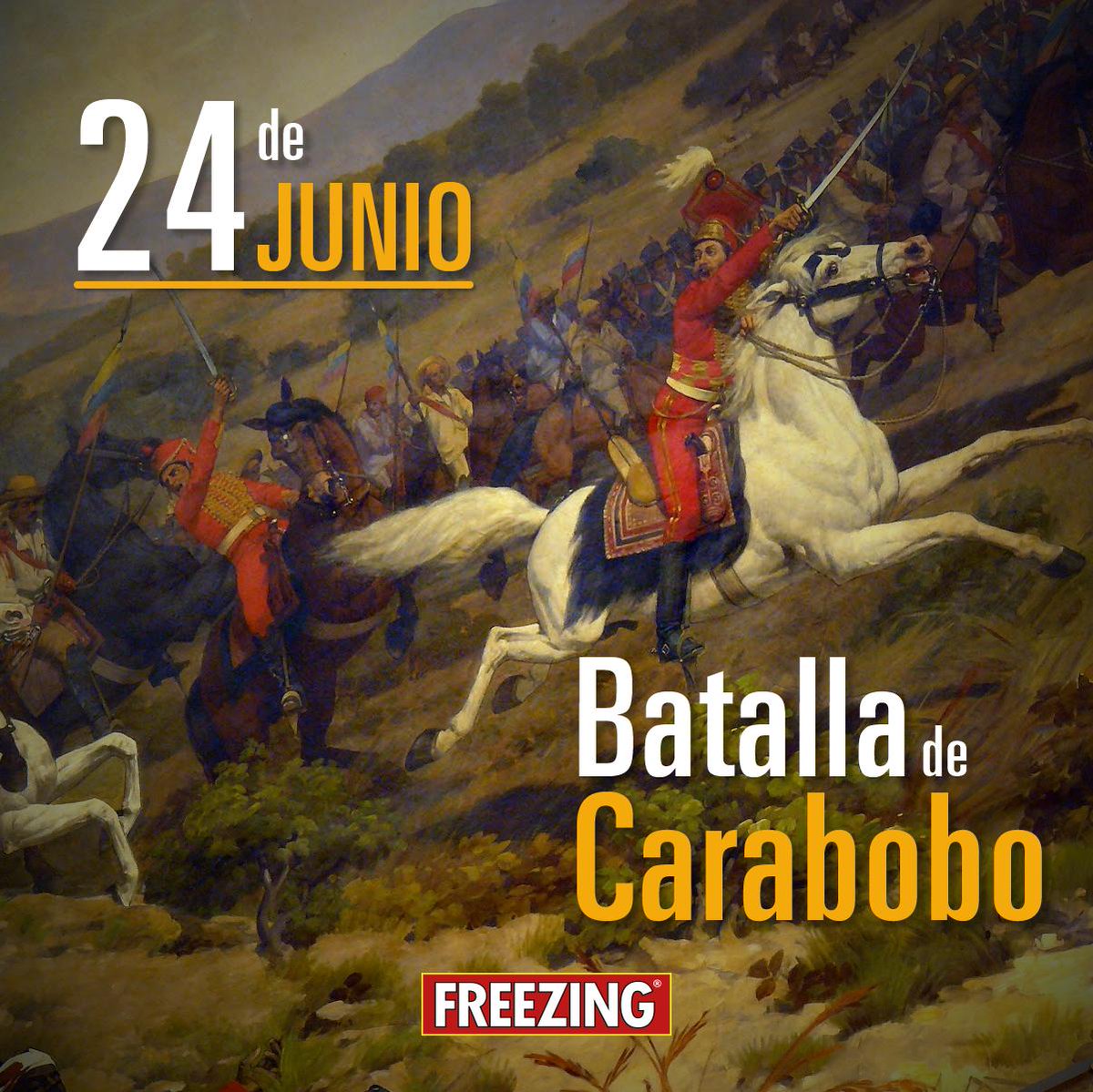freezingoficial's tweet photo. Hoy se conmemora el 198° aniversario de la Batalla de Carabobo, desde aquel 24 de junio de 1821 donde el pueblo heroico de Venezuela con Bolívar al frente, nos dieron la libertad.
#Venezuela #24dejunio #Freezing #Refrigerante #Carro #Barquisimeto https://t.co/ToGvNpMlZQ