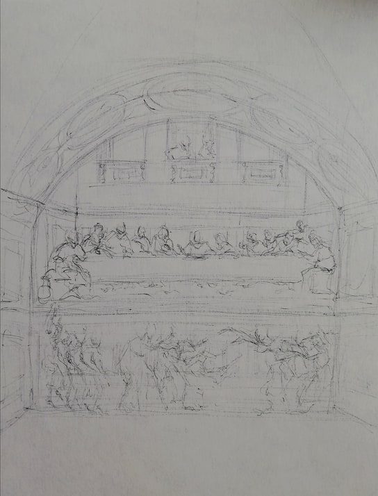 LA RAPPRESENTAZIONE DEL GESTO • CENACOLI FIORENTINI #9 – 2° PARTE - Continua la galleria di immagini create dagli studenti dell'Accademia di Belle Arti di Firenze per Cenacoli Fiorentini#9 al Cenacolo di San Salvi. nellepieghedelcorpo.wordpress.com/2019/06/24/la-…