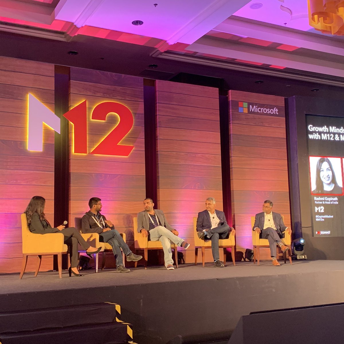 tloh's tweet photo. “It was great to meet them - they really understood the problem we want to solve and offered ways to help” Shout out to @peteratmsr and the @Microsoft #Healthcare team from @KanavHasija and @Innovaccer here at the #M12Summit #India @M12vc https://t.co/oCGAbX4CR6