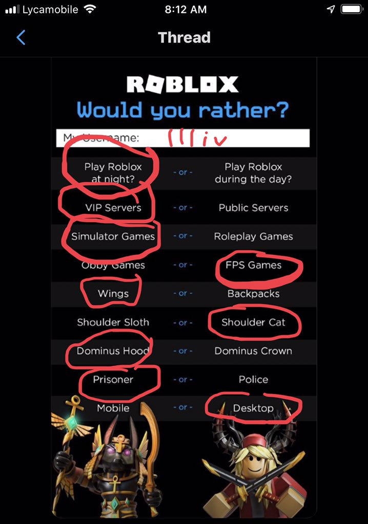 Bloxy News On Twitter Bloxynews There Is A New Roblox Would You Rather Instagram Story Take A Screenshot Of This Picture And Post It On Your Instagram Story Tagging Roblox For - festive domino crown roblox