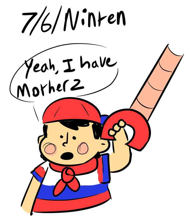 20ninten's tweet photo. 🤖
#20Ninten #30YrsOfMother #EarthBound
7/6/Ninten https://t.co/riV4C3mLZO