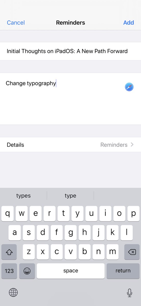 Federico Viticci tweet media