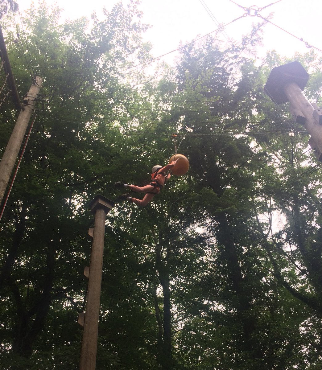 Y6stannes's tweet photo. Leap of Faith from some very brave children @StAnnesLiv https://t.co/h23Yw9SaUM