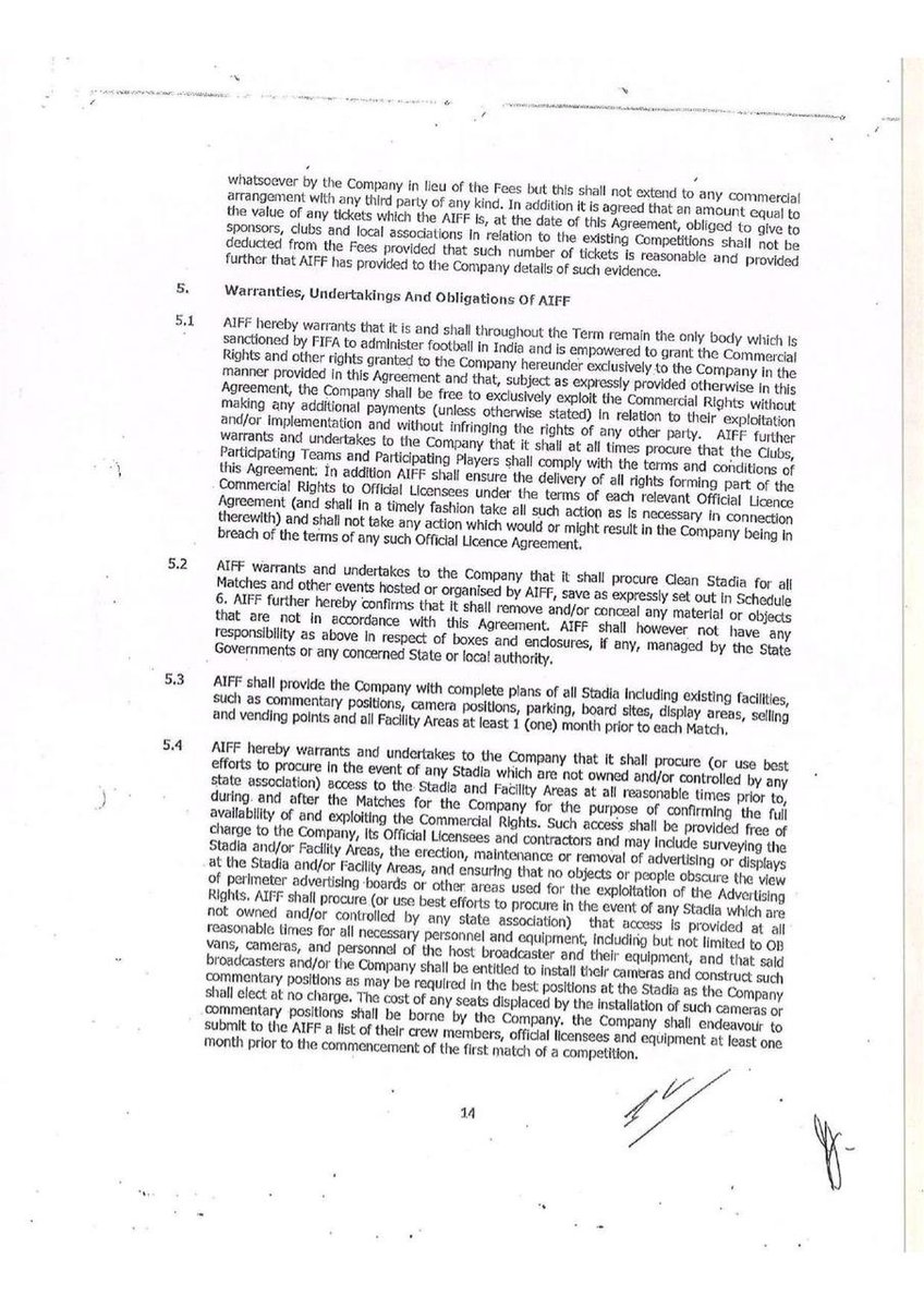 THE_RanjitBajaj's tweet photo. 1/3 .... part 2 of #FootballScam the biggest scam after the commonwealth games .... the first contract was signed by Alberto COLACO ex GEN SECY on Aiff’s behalf with RELIANCE FSDL - guess where Mr. COLACO’s son was working? .... with IMG RELIANCE & NBA India for over 6 years 🤔 https://t.co/PdRlKk5wL4