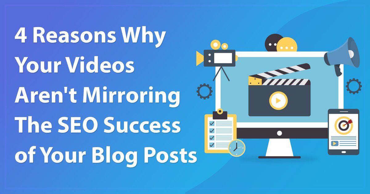 ConcentricMkt's tweet image. 4 Reasons Why Your Videos Aren&apos;t as Successful as Your Blog Posts hubs.ly/H0jrbqP0 by @Manish_Analyst