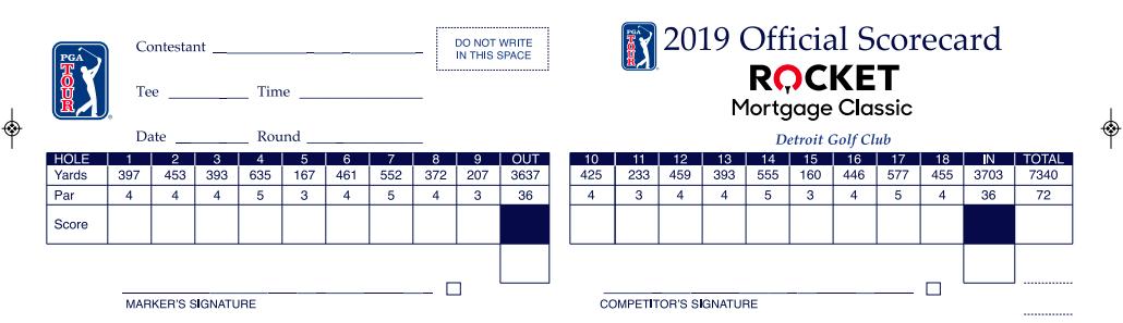 Pat Mayo On Twitter Rocket Mortgage Open Detroit Golf Club 156 Players 7 340 Yards Par 72 Greens Bluegrass Poa Annua First Year At The Course Donald Ross Design Per Round T2g Leaders