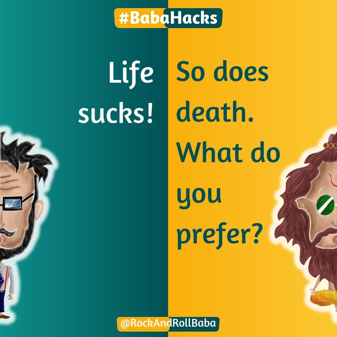 RockandRollBaba's tweet photo. Kyuki baba sab Janta hai!
#Mondaymotivation #lifehacks #babahacks🤟👊🤘 https://t.co/TsJ0QDjlUJ