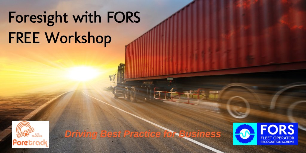 Our free workshop will also give you the opportunity to spend time with the Foresolutions &amp; FORS teams who will answer any questions you have about FORS accreditation. Register for your free place today. #foresight #workshop #reading bit.ly/2WvaKri