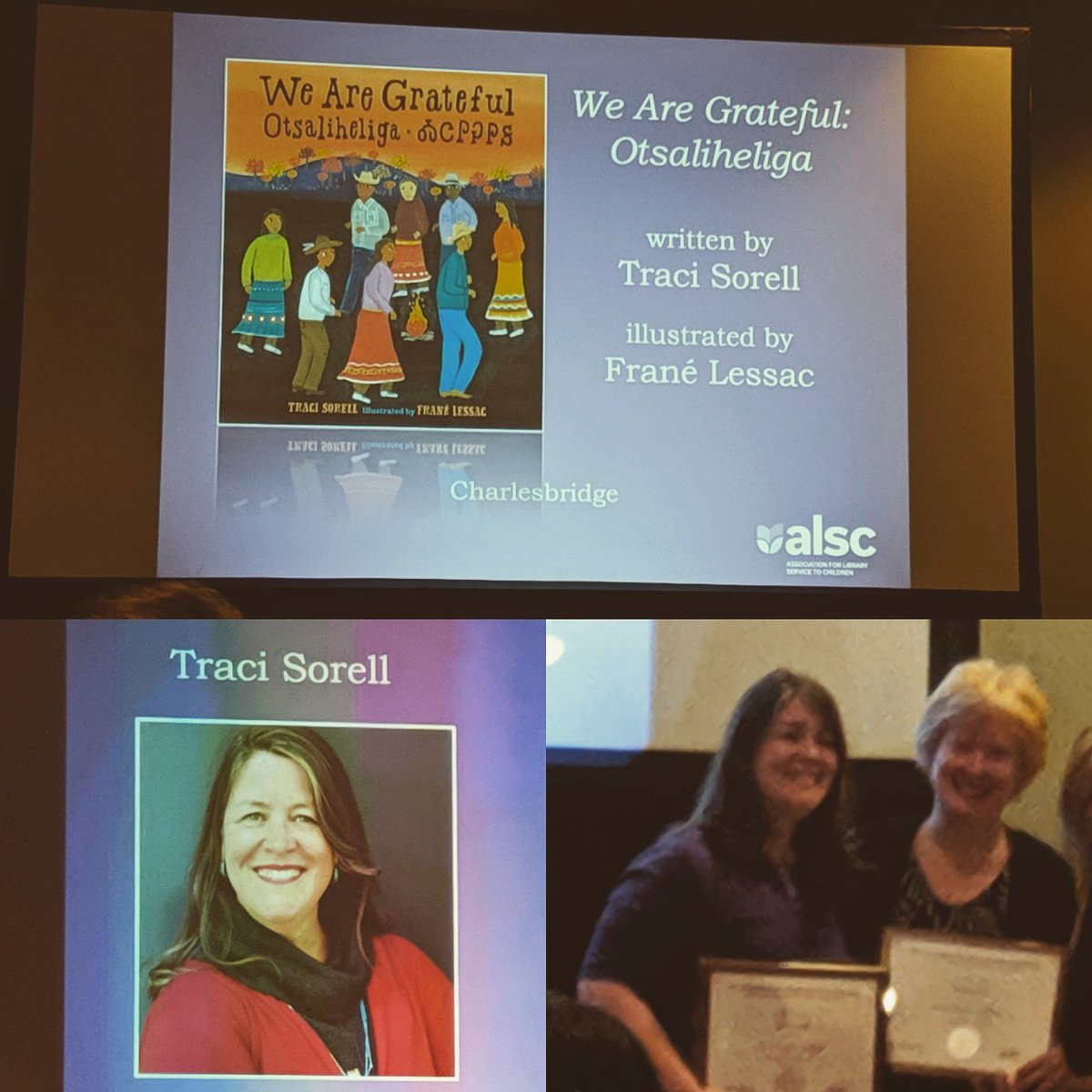 sujeilugo's tweet image. Congrats, Traci Sorell!! #alaac19 #nativekidlit #wago @tracisorell