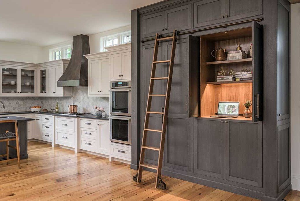 Featured image of post Rolling Library Ladder Kitchen / Do you have a library ladder?
