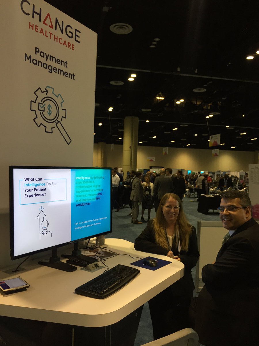 Come visit us at #hfmaannual in booth #461 to talk about how #ArtificialIntelligence can help you predict and prevent #Denials - before you even submit the claim! #changehealthcare #employee