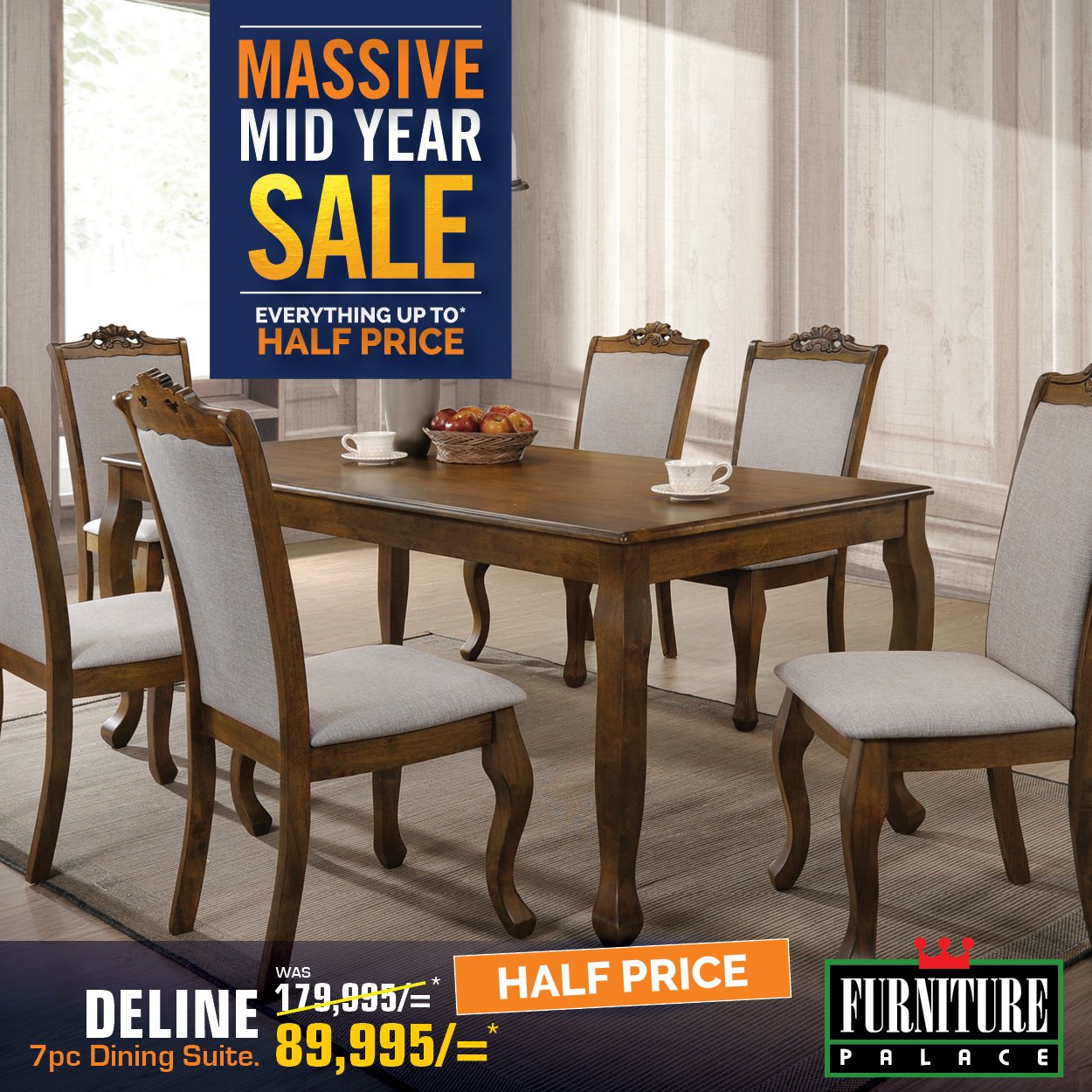 Furniture Palace Ltd on Twitter "Get yourself Deline dining set at 50
