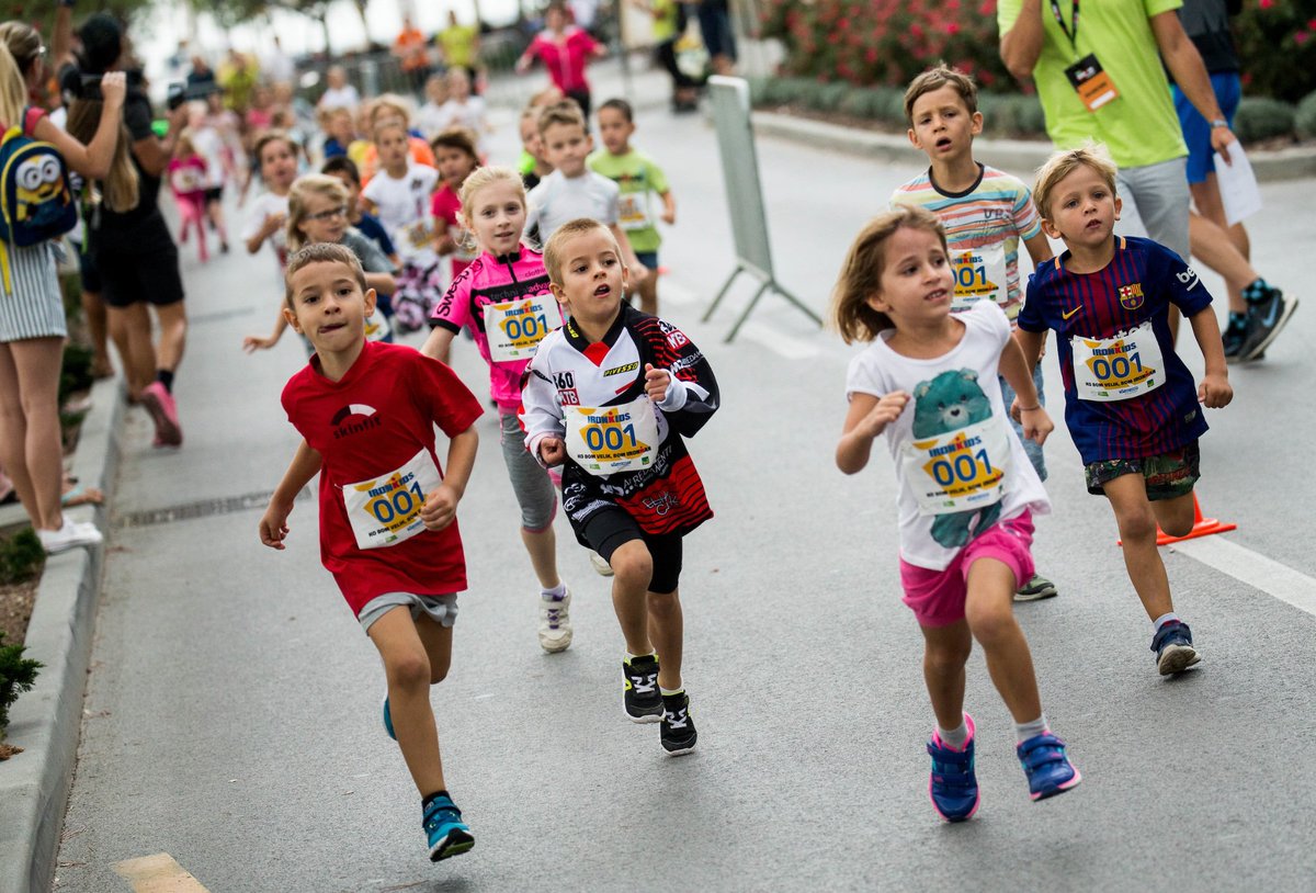 A lot of fun awaits young runners 🏃🏻 in #Izola on September 21st! 👏 #ironkids #ifeelsLOVEnia #ironman703 #slovenianistria #kidsrunning #run #fun