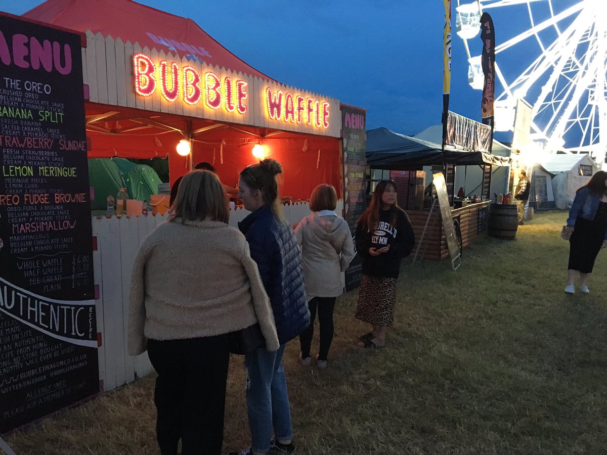 bubbledragonco's tweet photo. Great weekend at #CheltenhamBalloonFiesta thanks to everybody who enjoyed our waffles and hope to see you again next year. https://t.co/E9sdLDtUxr