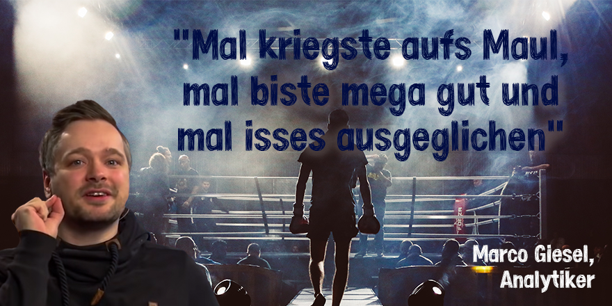 TheRocketBeans's tweet photo. Die #ShittyQuotes sind zurück. Zum #MotivationMonday überreichen wir euch die weisen Worte eines großen Analytikers: @MarcoGiesel. #rbtv https://t.co/rP8S1TfiXa
